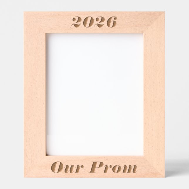 Unser Abschlussball 2026 Geätzte Rahmen (Vorderseite)