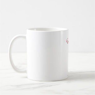 "Unser Augenblick" Elegantes Minimalistisches Vale Kaffeetasse