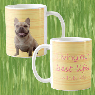 Unser Bestes Leben Leben Benutzerdefiniertes Hunde Kaffeetasse