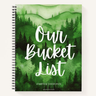 Unser Bucket List Coupare Adventure Keepake Notizbuch