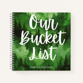 Unser Bucket List Coupare Adventure Keepake Notizbuch