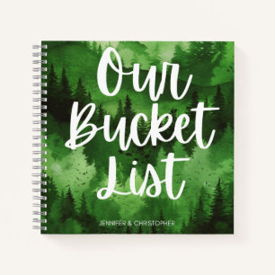 Unser Bucket List Coupare Adventure Keepake Notizbuch