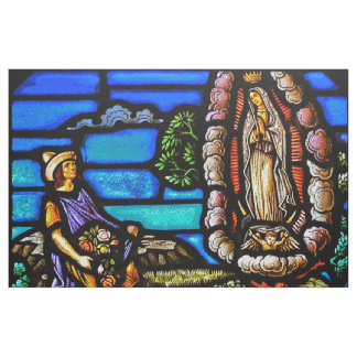 Unser Dameguadalupe Nuestra Senora Buntglas Stoff