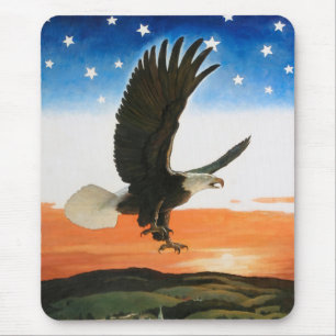 Unser Emblem von Newell Convers Wyeth Mousepad