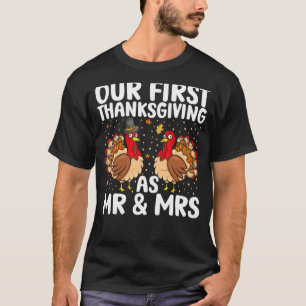 Unser erster Erntedank als Herr und Frau Matching T-Shirt
