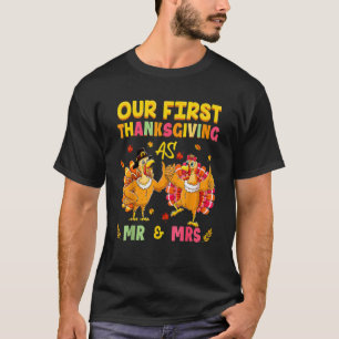 Unser erster Erntedank, Herr und Frau Couple, Verh T-Shirt