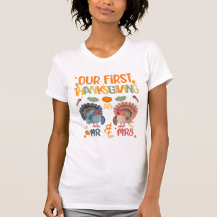 Unser erster Erntedank, Herr und Frau Couple, Verh T-Shirt