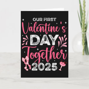 Unser erster Valentinstag zusammen 2025 Ehemann Fr Karte