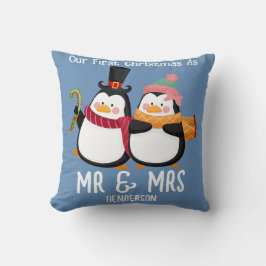 Unser erster Weihnachtsmann und Frau Newlywed Peng Kissen