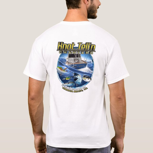 Unser Erstes Boot 2001 Logo T-Shirt (Rückseite)