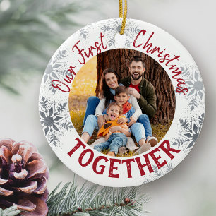 Unser erstes des Weihnachtenkundenspezifisches Keramik Ornament