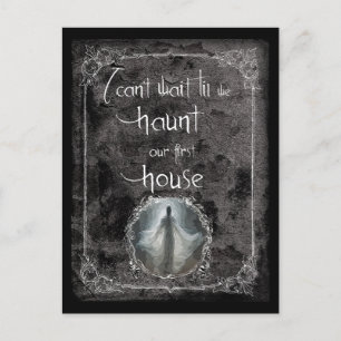 Unser erstes Haus suchen Postkarte