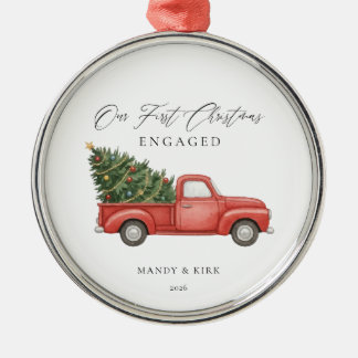 Unser erstes Weihnachten als Herr & Frau Schmuck | Ornament Aus Metall