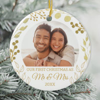 Unser erstes Weihnachten als Herr und Frau Gold-La