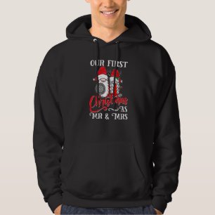 Unser erstes Weihnachten als Herr und Frau nordisc Hoodie