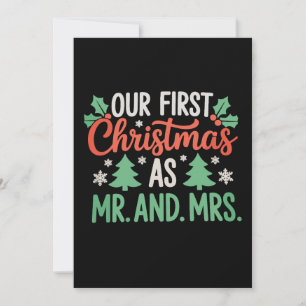 Unser erstes Weihnachten als Herr und Frau Paare W