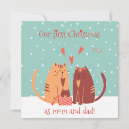Unser erstes Weihnachten als Mama und Vater! Niedl