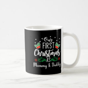 Unser erstes Weihnachten als Mami und Papi Kaffeetasse