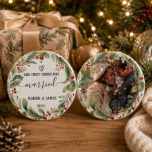 Unser erstes Weihnachten als verheiratetes Paar Kr