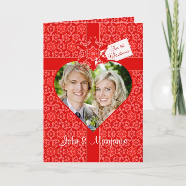 Unser erstes Weihnachten für die Ehefrau mit maßge (Vorderseite)