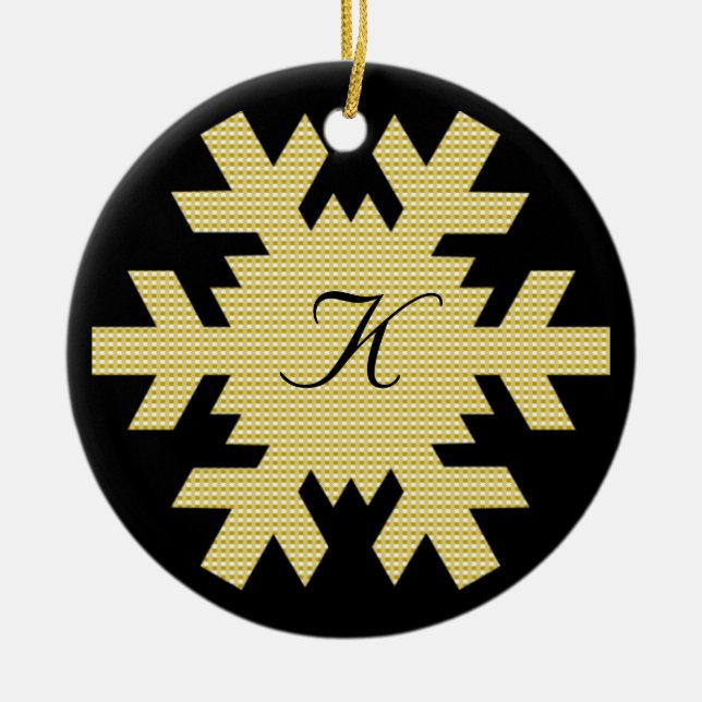 "Unser erstes Weihnachten" - w/Namen und Monogramm Keramikornament (Vorne)