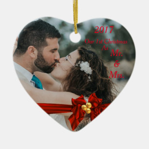 Unser erstes Weihnachten zusammen 2017 Keramik Ornament
