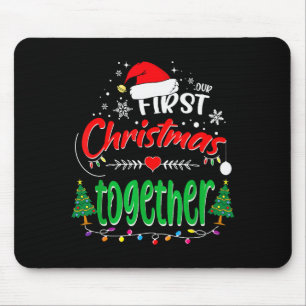 Unser erstes Weihnachten zusammen 2021 1. Weihnach Mousepad