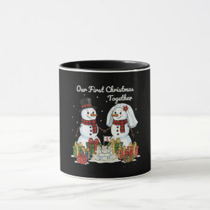 Unser erstes Weihnachten zusammen Frischvermählt Tasse