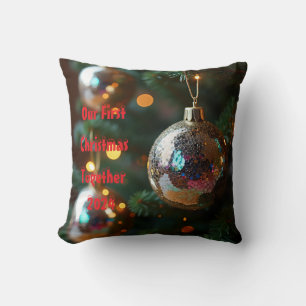 Unser erstes Weihnachten zusammen individuell anpa Kissen
