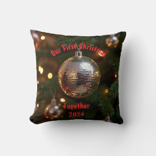Unser erstes Weihnachten zusammen individuell anpa Kissen