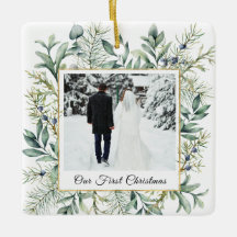 Unser erstes Weihnachts-Foto Elegante Winter Everg