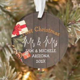 Unser erstes Weihnachtsbaumholz von Mr. und Mrs. Ornament