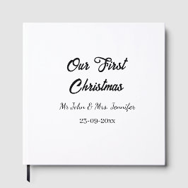 Unser erstes Weihnachtsdatum - Herr und Frau - Gästebuch