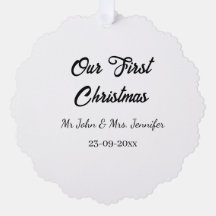Unser erstes Weihnachtsdatum - Herr und Frau -
