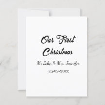 Unser erstes Weihnachtsdatum - Herr und Frau -