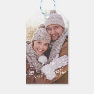 Unser erstes Weihnachtsfoto-Fest Geschenkanhänger