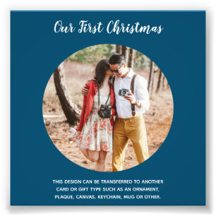 Unser erstes Weihnachtsfoto-Template - Eigene Gest Fotodruck