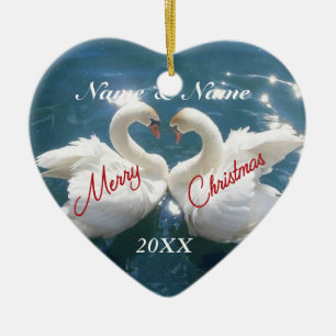 Unser erstes Weihnachtsgeschenk 2013 personalisier Keramikornament