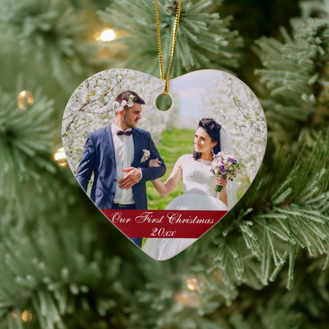 Unser erstes Weihnachtsgeschmuckstück RSG Keramik Ornament (Baum)