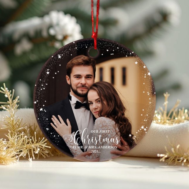 Unser erstes Weihnachtslied und Mrs. Script Couple Ornament (Von Creator hochgeladen)