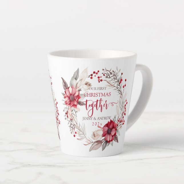Unser erstes Weihnachtslied zusammen Milchtasse (Rechte Ecke)