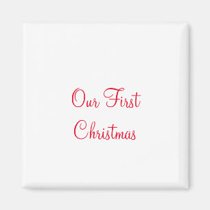 Unser erstes Weihnachtsnachtsnachtsnachtsnachtsnac Magnet