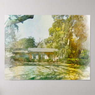 Unser Forever Zuhause Custom House Portrait TEST Poster