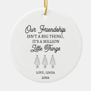 Unser freundlicher Individuelle Name Weihnachten Keramik Ornament