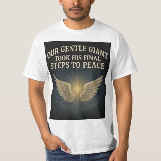 Unser Gentle Giant-Memorial Tribute-Shirt T-Shirt (Vorderseite)