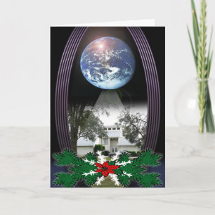 Unser Haus Feiertagskarte