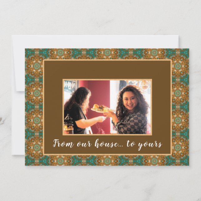 Unser Haus zu Ihrem Glück Karte (Vorderseite)