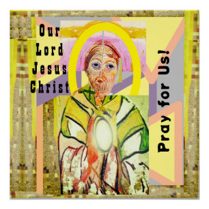 Unser Herr Jesus Christus Poster