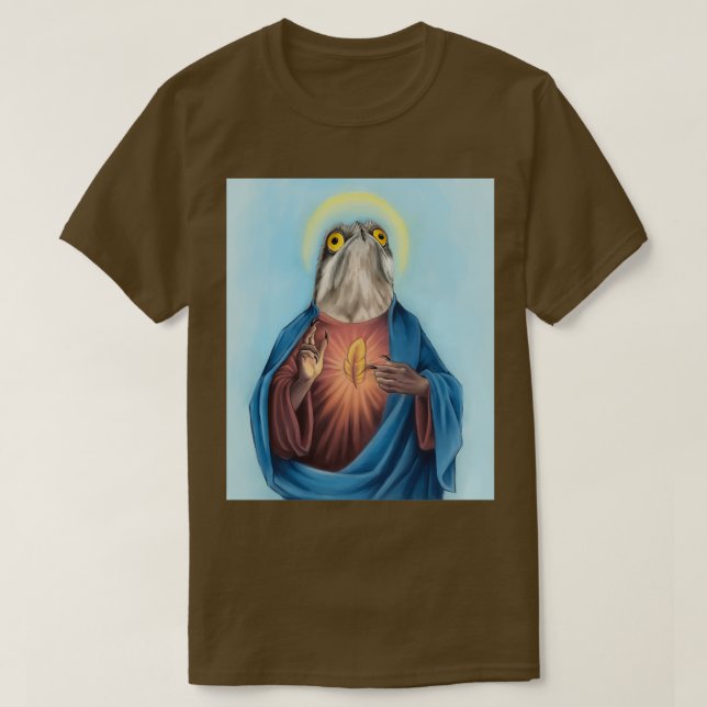Unser Herr und unser Retter-Potovogel T-Shirt (Design vorne)