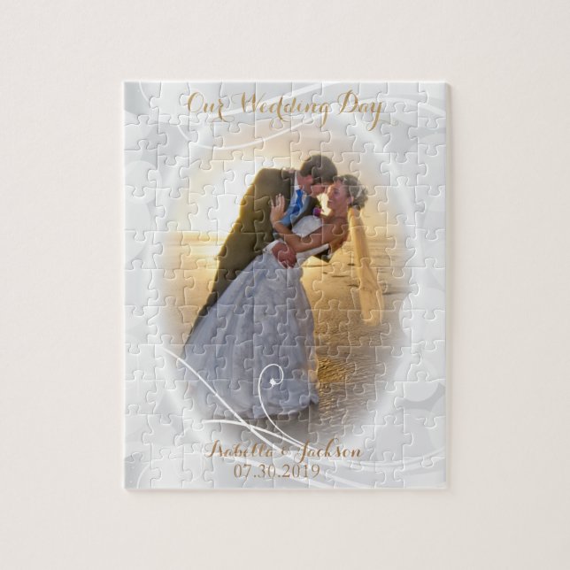 Unser Hochzeitstag / Jahrestag - DIY-Foto (Vertikal)